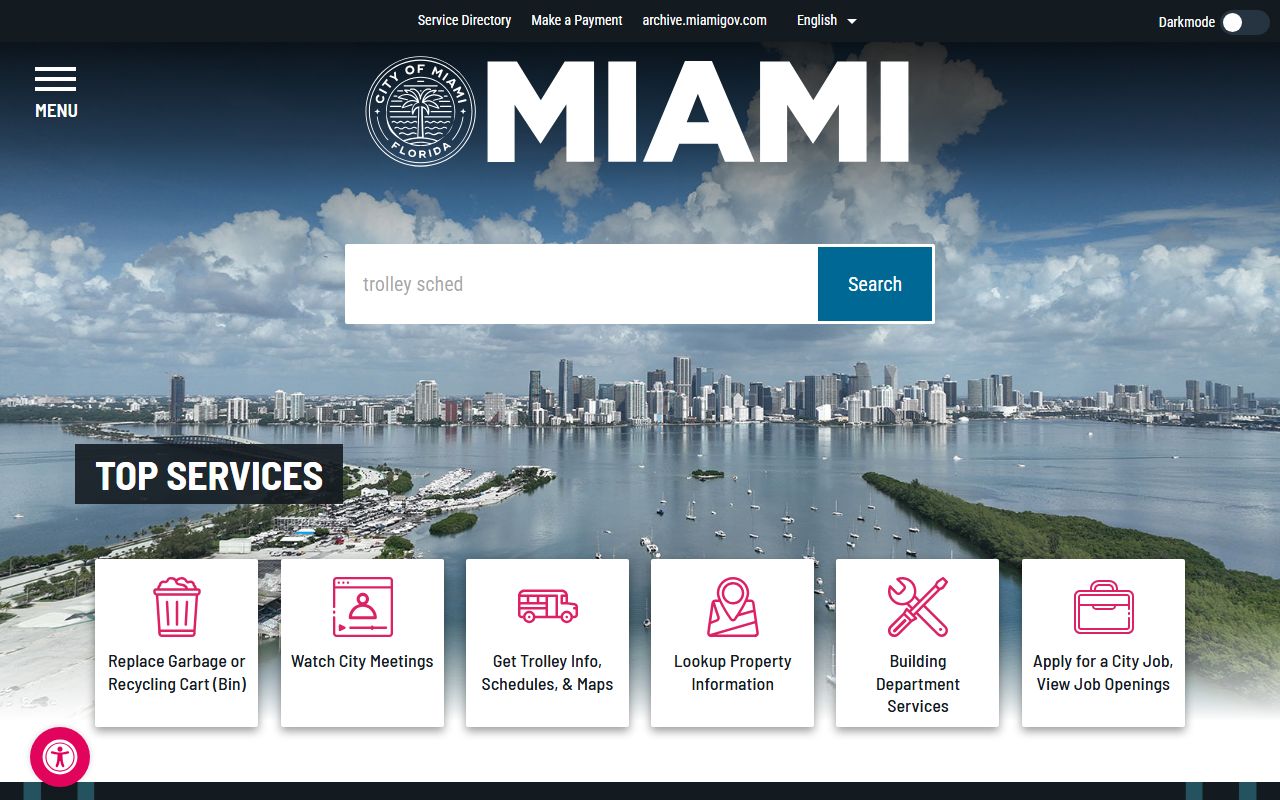 Miami deed records office page