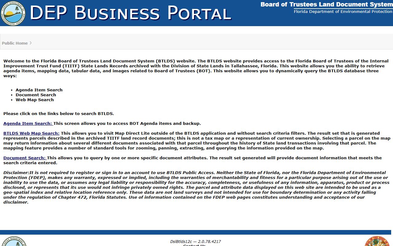 Florida deed records office page