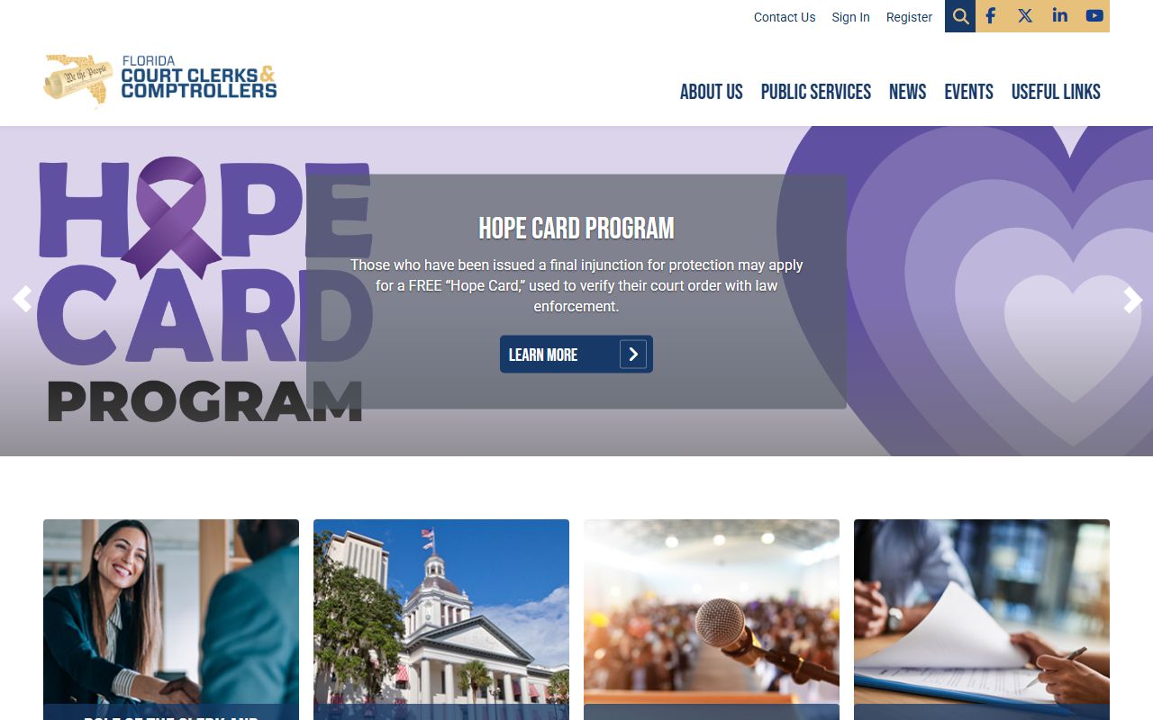 Florida deed records office page